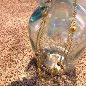 Joan Rivers Egg Stone Necklace